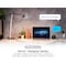 Black & Decker Smart Desk Lamp, Works with Alexa, True White LED + 16M RGB Colors, Qi Wireless Charger LED2100-QISM - alternate 3